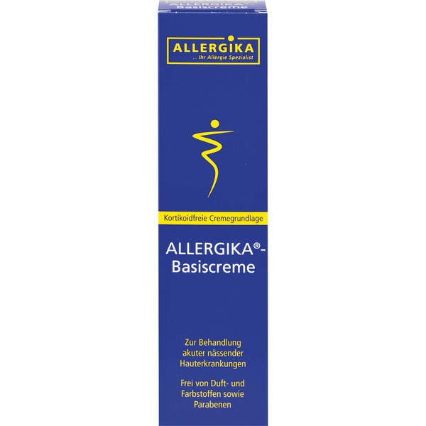 ALLERGIKA Basiscreme zur Behandlung akuter nässender Hauterkrankungen, 100 g Cream