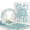 Lovepop® 3D Pop-Up Wedding Card Happily Ever After Light Blue