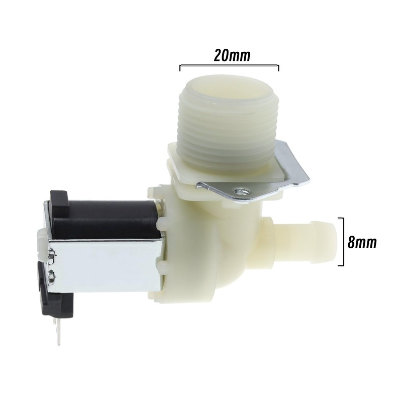 OTOTEC Electric Solenoid Valve AC220-240V 3/4 Inch Normally Closed Water