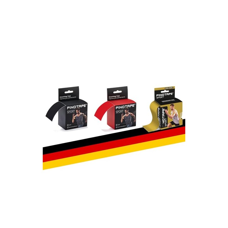Pinotape Kinesiotape Sport Extra Strong 3 Rolls 5 cm x
