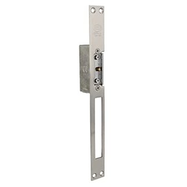 Amig - Electric Door Opener | Model 21 | 250 x 25 x 3mm | Current: 1.1A | Includes 8-12V AC Coil | Door Lock for Portals, Shops or Offices