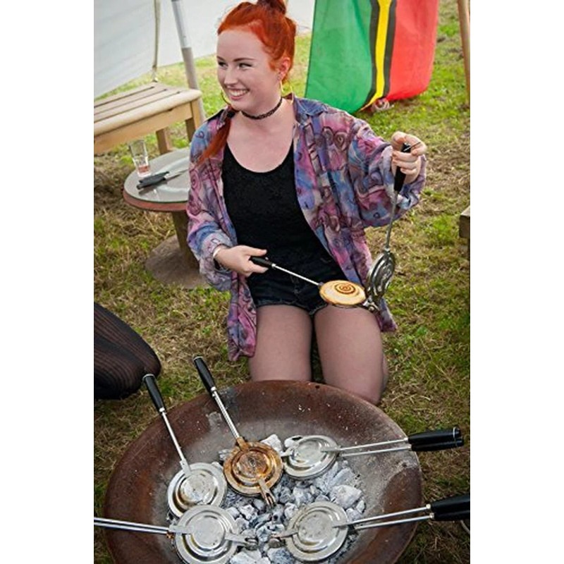 Toas-Tite Long Handled Pocket Sandwich Grill, X-Large, 21.75-Inch (79358) XL-Handled