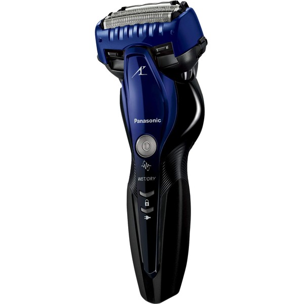 Panasonic Lamdash ES-ST8S-A Men's Shaver, 3 Blades, Can Be Shaved in the Bath, Blue