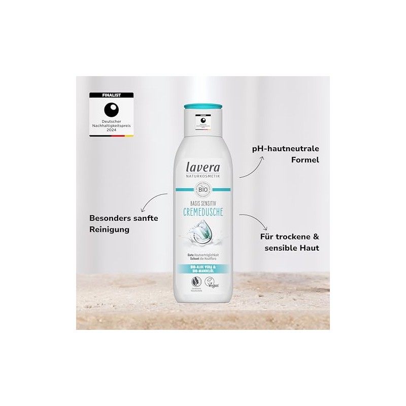 Lavera Basis Sensitive Cream Shower 250 ml