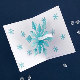 Spellbinders - Bibi's Snowflakes Collection - Pop-Up Snowflake Etched Dies