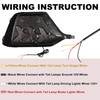 SDTSSYVE Led Fog Lights Lamp Fit for 2017-2021 Honda Civic