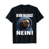 Pug Saying Funny Gift I Bevor du fragst Nein T-Shirt,