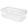 Sterilite 12-Pack FlipTop Stackable Rectangular Storage Bin with Hinging Lid,