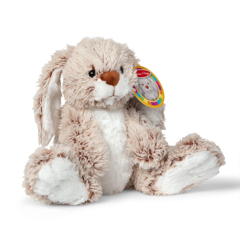 Melissa & Doug Burrow Bunny Stuffed Animal Plushie with Big
