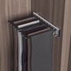 mopam Pull Out Trousers Rack 9 Arms Retractable Closet Pants