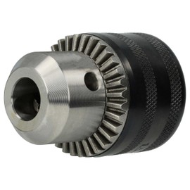 vhbw Drill Chuck Keyed Chuck 1.5-13 mm - 13 mm (1/2) x 20 Compatible with Hitachi, Panasonic, Ryobi, Black & Decker Drills, Impact Drills