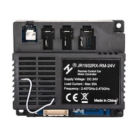 JR1932RX-RM-24V Control Box Receiver 24 Volt for Kids Powered Wheels Accessory Controller Children's Electric Ride on Kids Car Replacement Parts