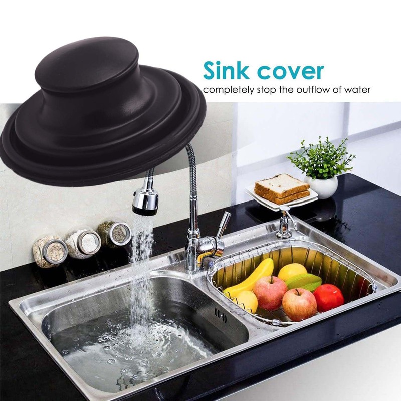 3-3/8 Inch Garbage Disposal Stopper, Sink Baffle Drain Plugs for