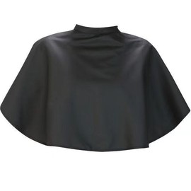 Black Unisex Hair Salon Cape for Cutting, Perming, and Dyeing Haircut 2ea