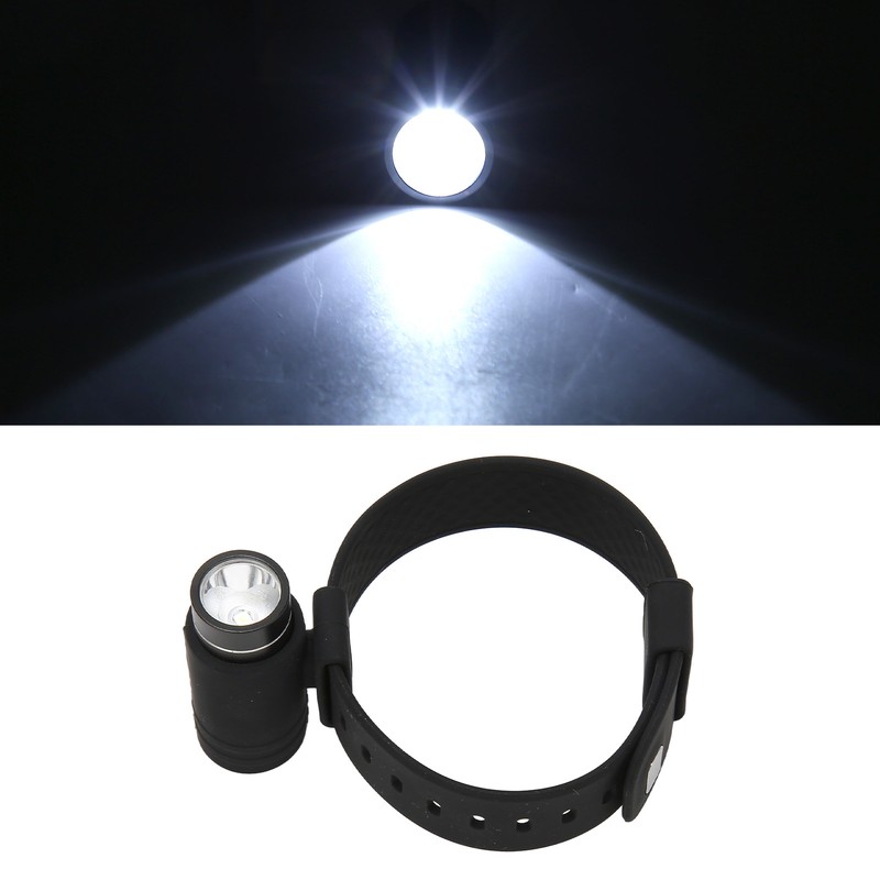 Wrist Flashlight High Brightness IP5 Waterproof Hands Free 3 Modes