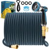DOKOCCY Non-Expanding Garden Hose 25 ft, Flexible Water Hose with