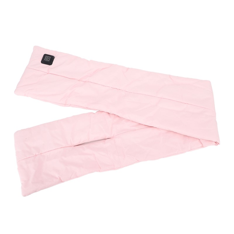 USB Heating Neck Pad Temperature Adjustable Heated Scarf Winter Warm