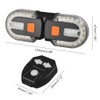 Bike Tail Light with Turn Signals USB Rechargeable Wireless Remote