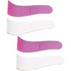 30Pcs Hair Wax Cleansing Spatulas Mask Scraper Plastic Makeup Sticks Depilatory Creams Hair Waxing Removal Beauty Tools (White and Pink)