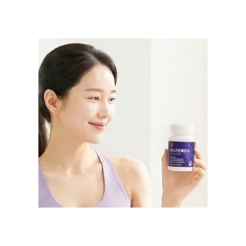 [Geonjangmeogeum] Haskap Berry Organic Freeze-Dried Anthocyanin C3G Tablets KFDA Certified