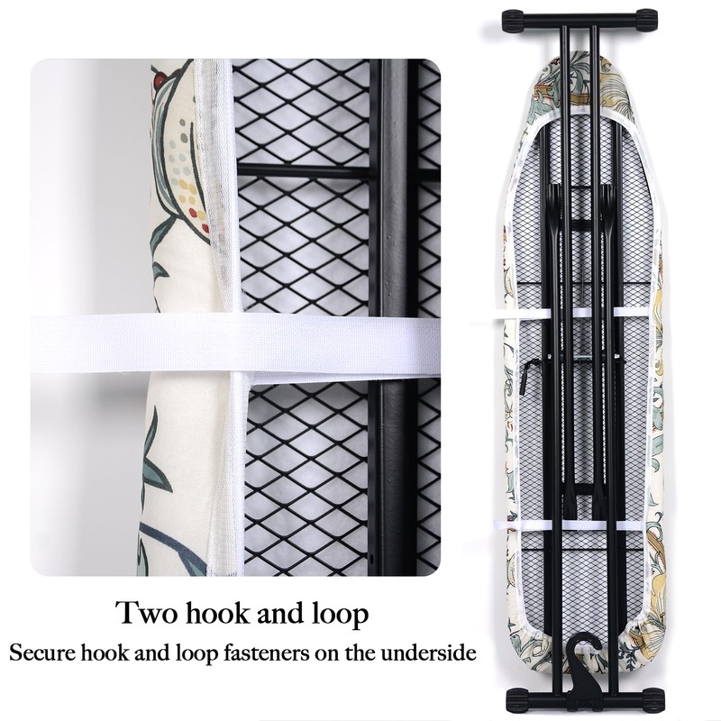 Thick Padded Ironing Board Cover and Pad – Extra Soft