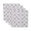 Cooksmart Set of 4 British Designed Christmas Napkins | Christmas