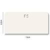 Royal Icing Scraper Smoother 1mm Thick Flexible Plastic 13cm x