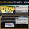 No Drill License Plate Holder Compatible with Fiat 500 Turbo