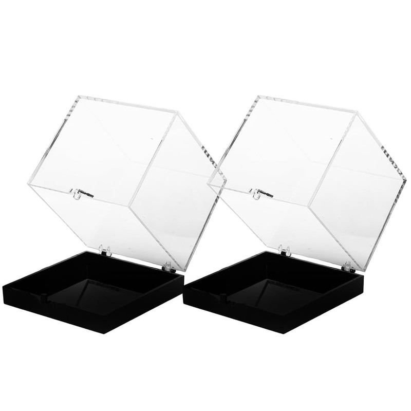 Cabilock Set of 2 Rock The Rock Mini Storage Containers