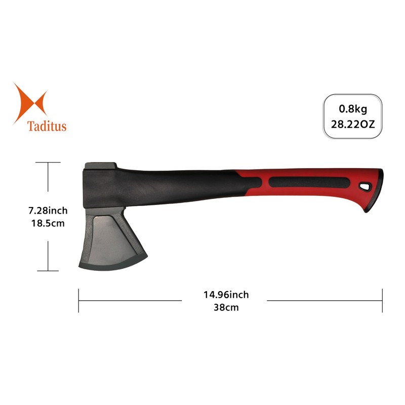 Hollow Nylon Handle Felling Axe 380mm 800g