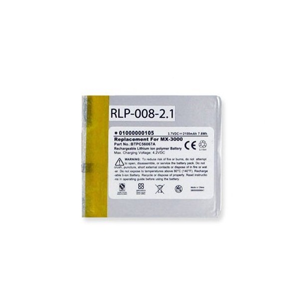 Crestron MT-1000C Remote Control Battery RLP-008-2.1 Li-Pol 3.7V (2100 mAh)