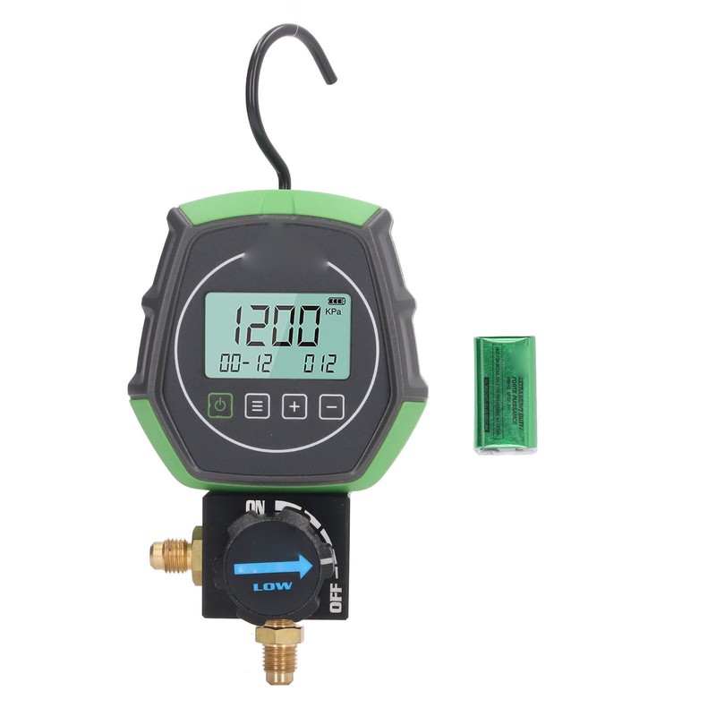 Digital Manifold Gauge Vacuum Pressure Temperature Tester Air Condition Manifold