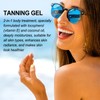 Tanning Gel with Natural Carrot Oil - Sunbed Tanning Accelerator