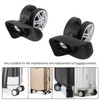 A65 Luggage Wheels, 2 Pcs Mute Swivel Suitcase Luggage Caster