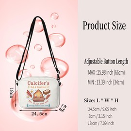TSOTMO Calcifer's Bed & Breakfast Crossbody Bag Anime Lover Gift for Women Mother Best Friend (Calcifer's HBCAnopu)