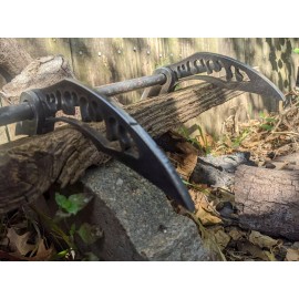 custom bbq pit, custom smoker, offset smoker Drip hinges