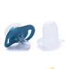 JOOVY 2 Piece Airnoogie Pacifier, Turquoise, Small