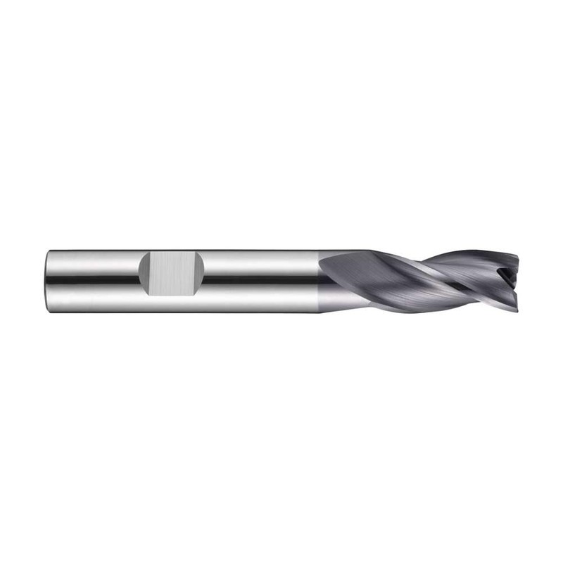 Dormer S9336.0 Schaftendmesser, Weldon-Schaft, TiAlN Beschichtung, HM, 6-mm-Kopfdurchmesser, 6-mm-Schaftdurchmesser, 19-mm-Flutellänge,