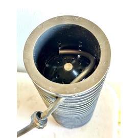 VermisTerra HydroSpiral Tubes - Pair, 9" Length, 2” Diameter with 1 GPH emitter - Deep Root Irrigation, Tree Watering, Aeration and Feeding - Save Water, Improve Compacted Clay Soils