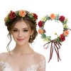 Flower Crowns for Women - Artificial Rose Flower Crown Flower