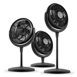 Air Monster 15750 12 Inch Power Stand Fan and Floor Fan, Room Fan, Turbo fan,...