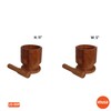 Imusa IMUSA Wood Mortar & Pestle, Jumbo