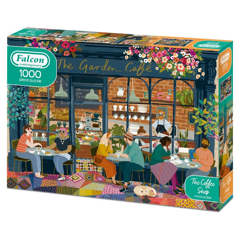 Jumbo, Falcon Contemporary - The Coffee Shop - 1000pc Jigsaw