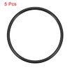 sourcing map Pack of 5 Nitrile Rubber O-Rings 54 mm