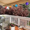 Encoidoz 27.5FT Outdoor Globe Patio String Lights - 6pcs Colored