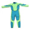 Kids Wetsuit Green Long Sleeve 2.5MM Warm Keeping UV Protection