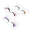 Outanaya False Lashes Glitter 3 Sets Natural False Eyelash Extensions