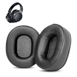 XRHTONG Prime Replacement Earpads Compatible with Ausdom ANC8 anc8 Headphone Ear Pads Cushion(Protein Leather/Memory Foam)