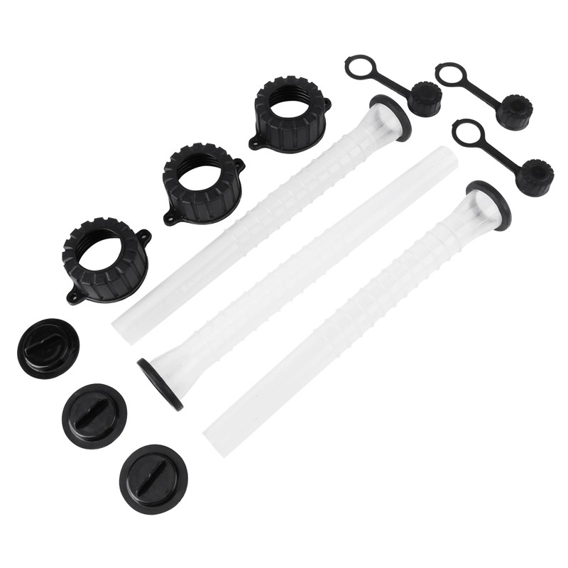3 Sets Gas Can Spouts Fuel Container Spout Gasket Stopper