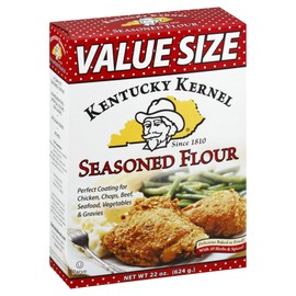 Kentucky Kernel Seasoned Flour, 22 Ounce (Pack of 6)